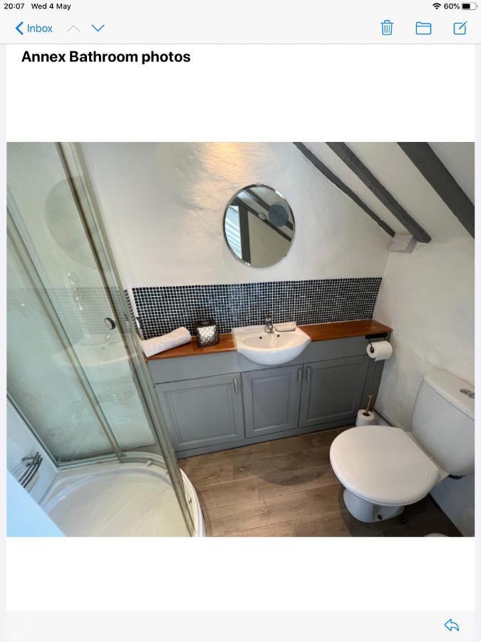 Bed and Breakfast Hares Hideaway At Coed Moelfa Corwen Exterior foto