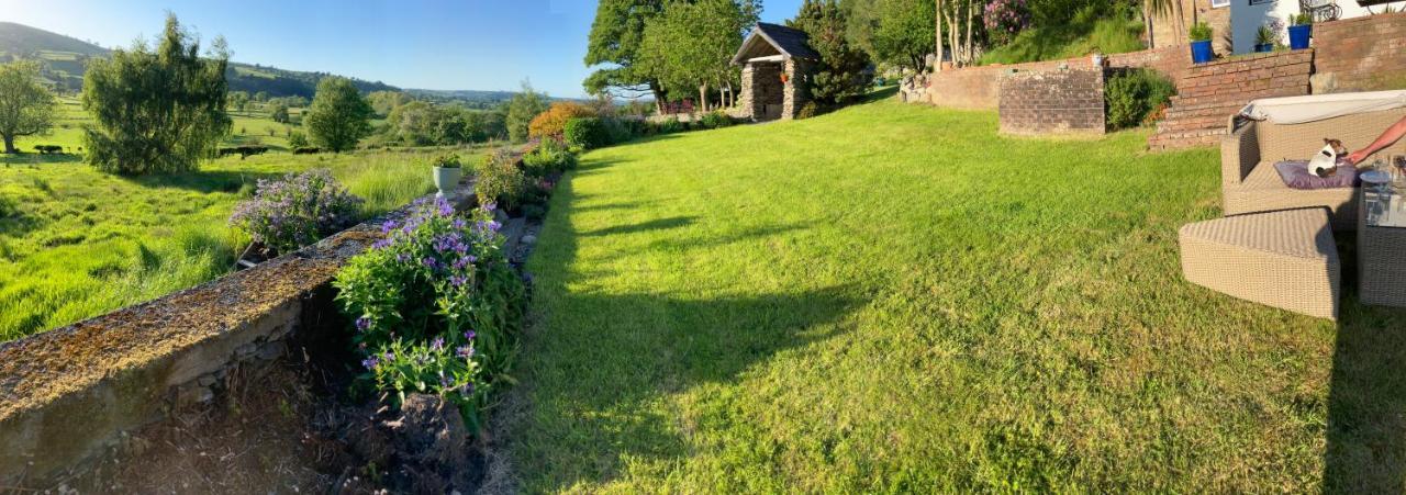 Bed and Breakfast Hares Hideaway At Coed Moelfa Corwen Exterior foto