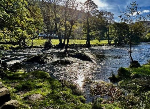 Bed and Breakfast Hares Hideaway At Coed Moelfa Corwen Exterior foto